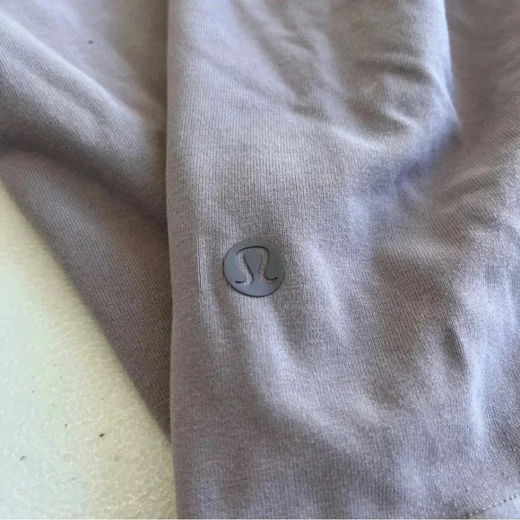 Lululemon Inner Glow Dress Lavender Practice Cotton Bodycon Size 6 Casual - Picture 14 of 16